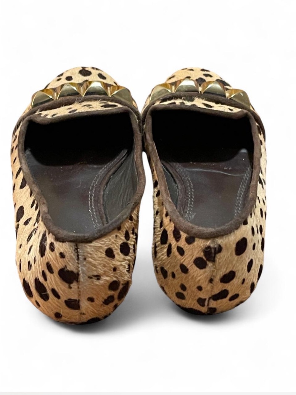 Authentic Tory Burch Asher Studded Smoking Slippers / Loafers Size 6.5 - Picture 6 of 8